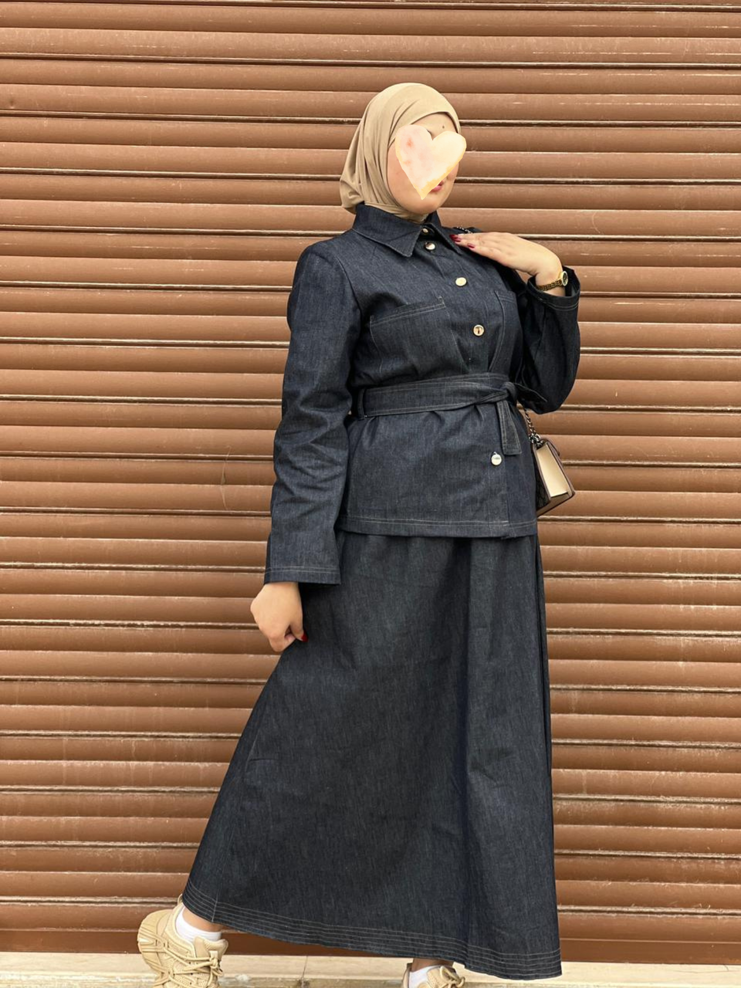 ✨ Eline – Modernité denim & élégance naturelle ✨