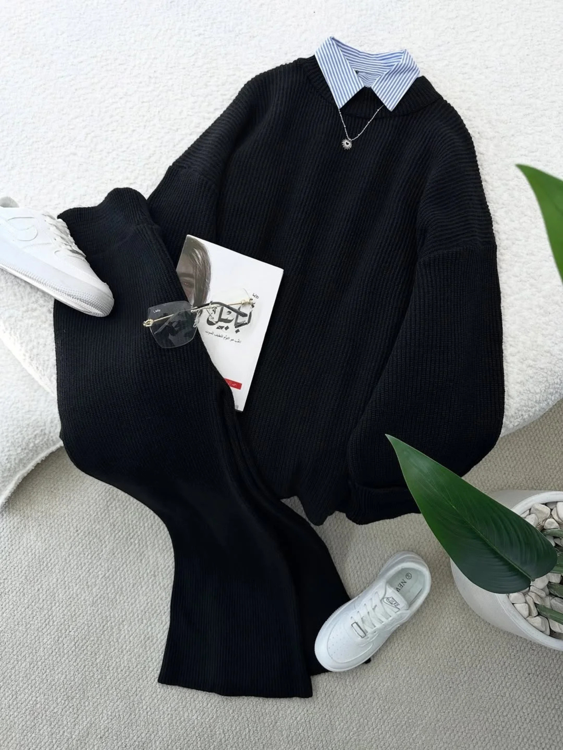 ✨ Ensemble Maria 3 Pièces – Élégance Douce et Confort Absolu ✨