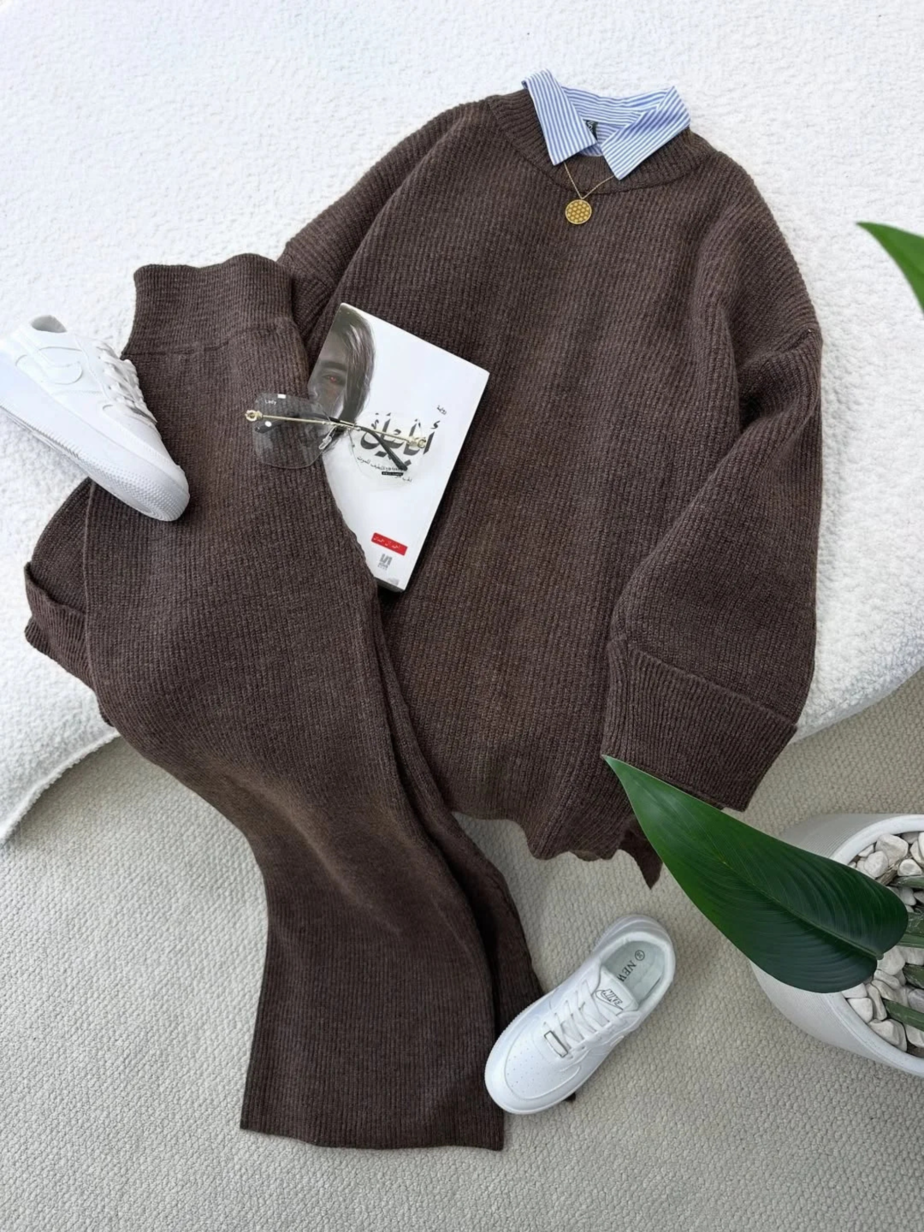 ✨ Ensemble Maria 3 Pièces – Élégance Douce et Confort Absolu ✨