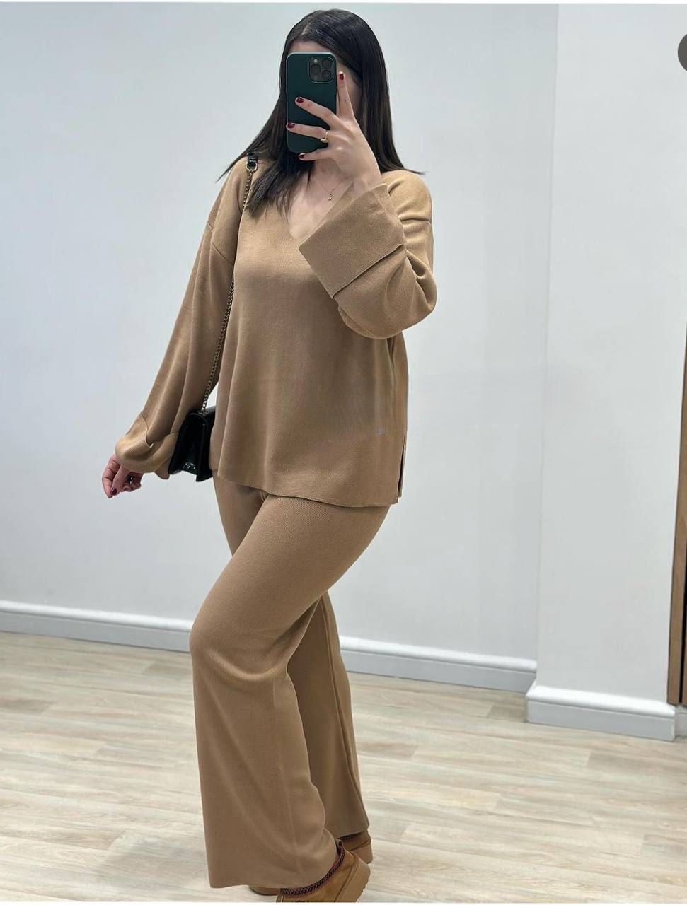 ✨ Éléna – L’ensemble maille à l’élégance fluide ✨