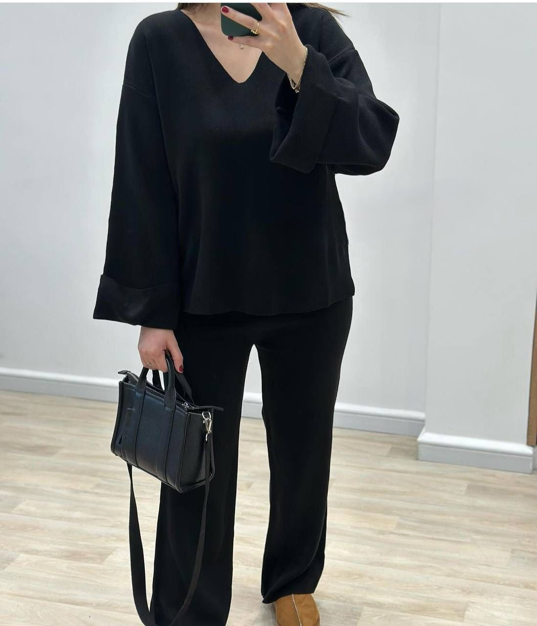 ✨ Éléna – L’ensemble maille à l’élégance fluide ✨